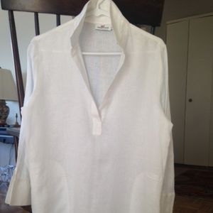 White Linen Tunic